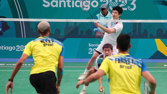 badminton jogo